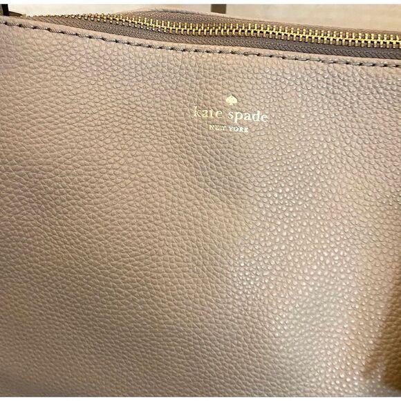 Kate Spade Orchard Street Maya Aunaturel Leather Large Tote Bag - Picture 8 of 12